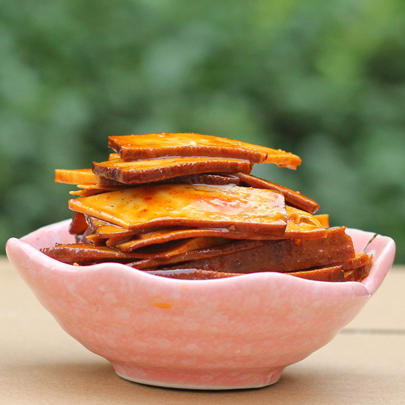 剑门特产豆腐干四川广元剑阁老豆五香麻辣零食豆腐干