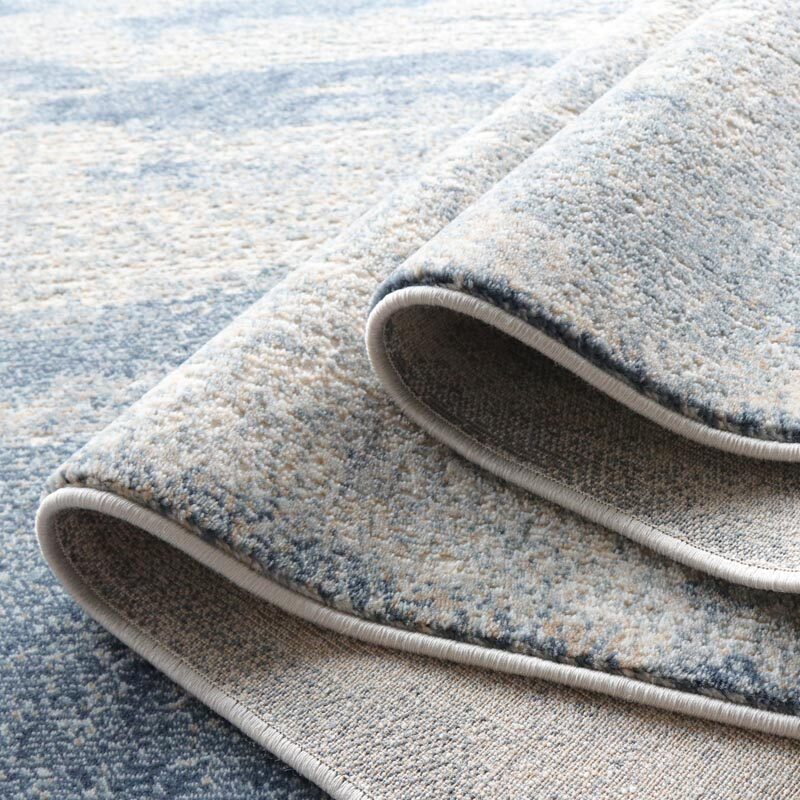 地毯现代简约轻奢客厅茶几北欧ins卧室家用灰蓝色地毯