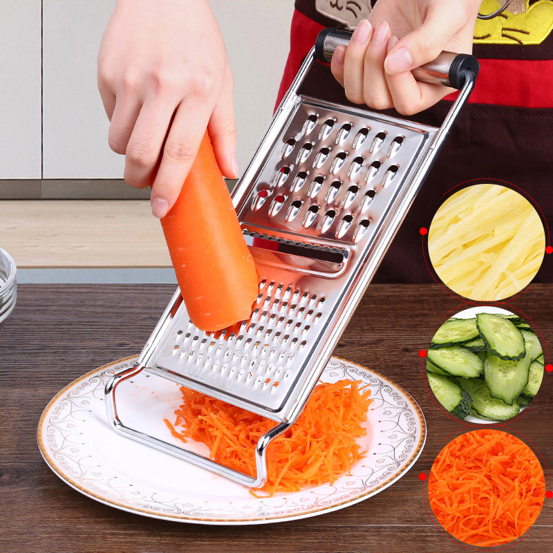 多功能切菜器土豆丝切丝器不锈钢刨丝器萝卜擦丝器切片器厨房用品