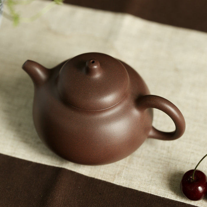 宜兴原矿紫砂壶纯全手工原矿朱泥西施壶李君泡茶利器茶具