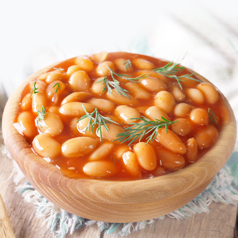 罐头包邮亨氏茄汁焗豆415g番茄汁焗豆焗黄豆番茄酱