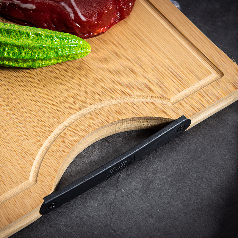 三月三竹菜板实木家用切菜板防霉非塑料整木砧板案板厨房占板