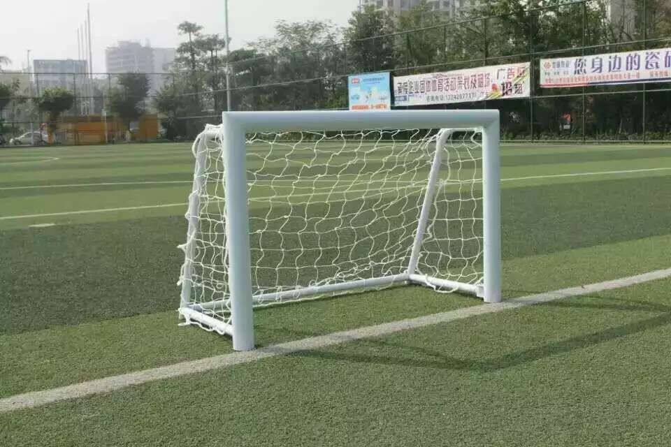 足球球门三人四人制龙门便携式配含球网铝合金材质足球球门