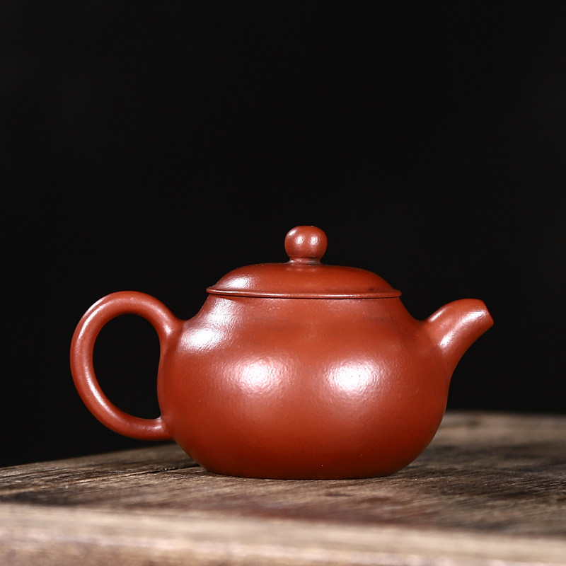 台湾荣祥泥独孔老朱手工100cc回流周荣祥荆溪清代茶壶
