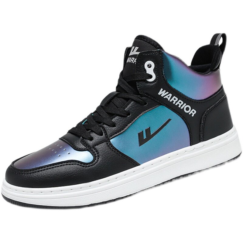 回力正品官方旗舰店男鞋新款学生空军一号变色龙高帮板aj高帮鞋