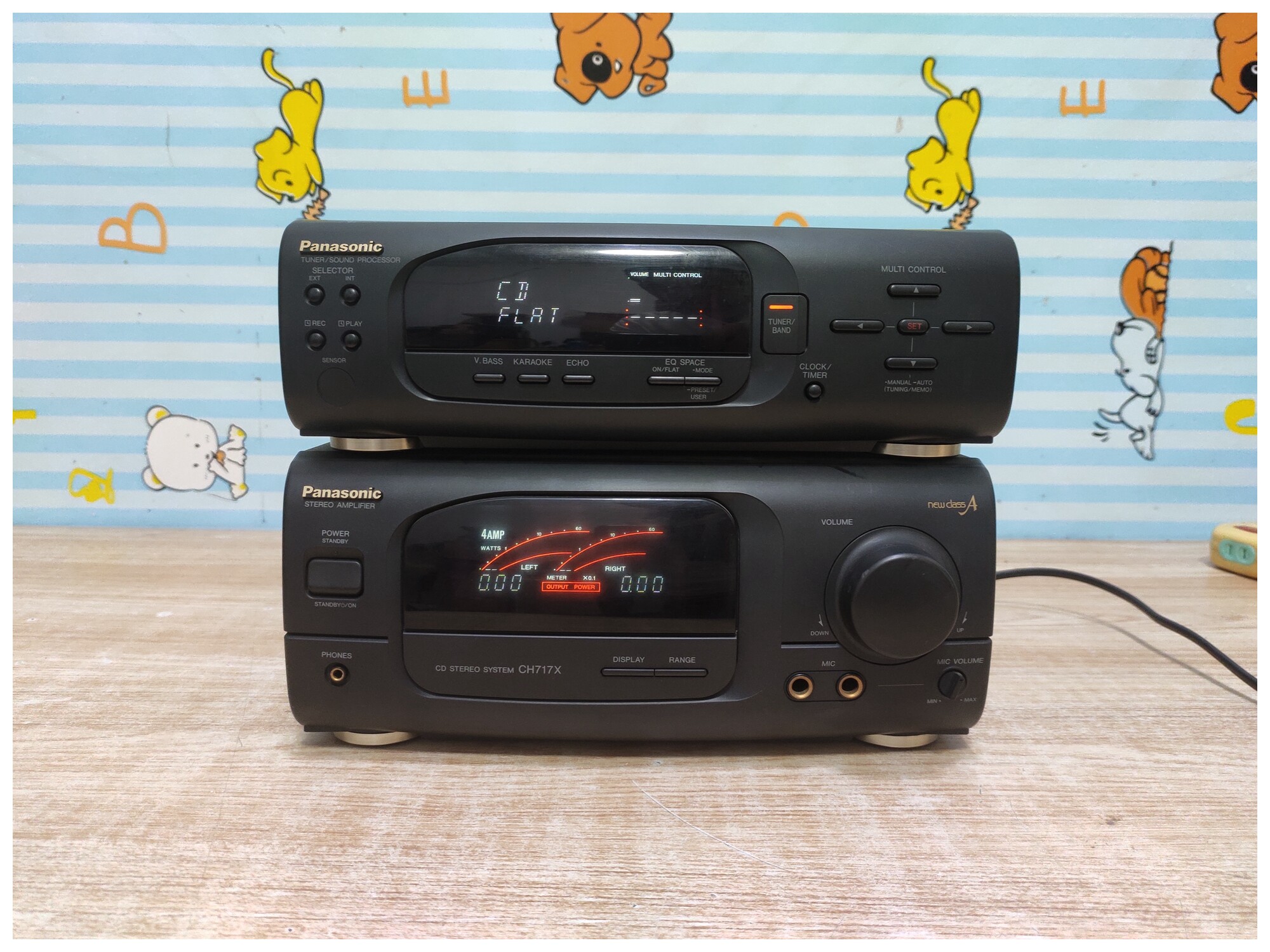 日本原装panasonic松下se-ch505x功放机纯音音乐功率170w其他大家电