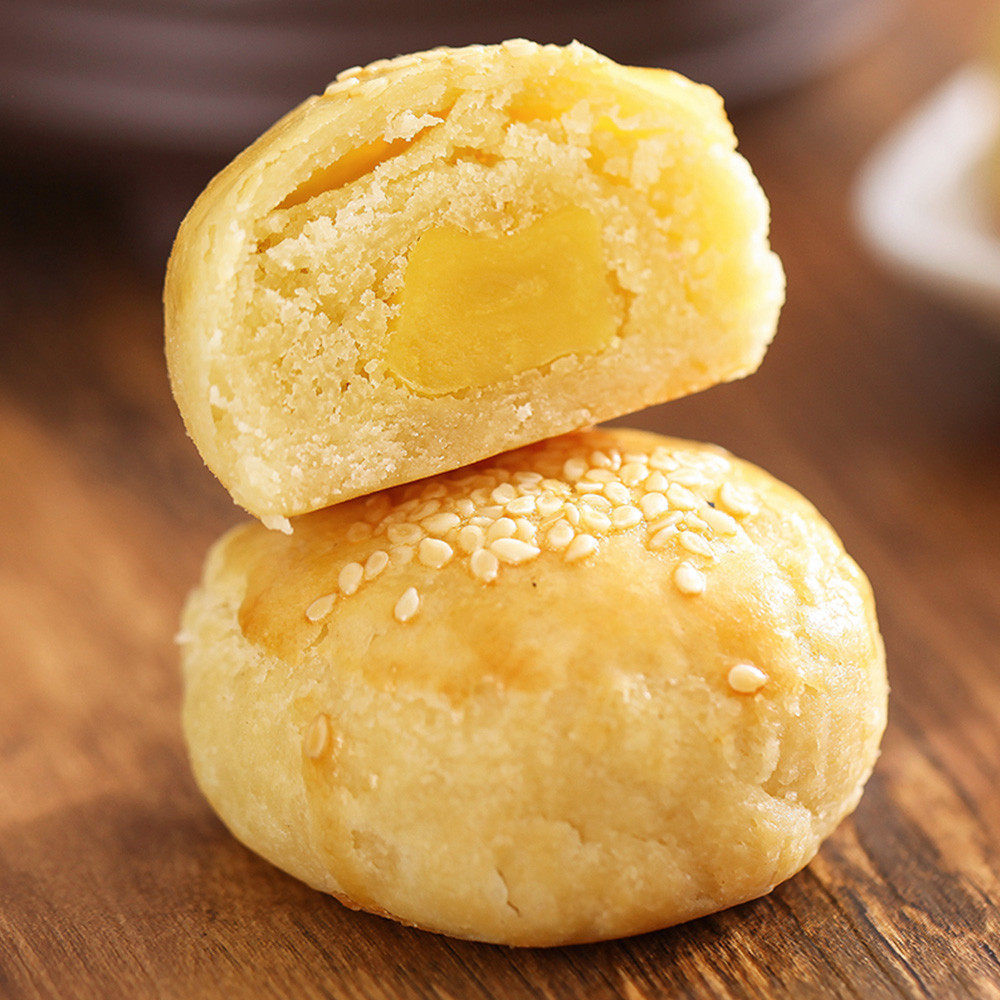 功夫蛋黄馅饼新四海四海厦门鼓浪屿特产手工传统传统糕点