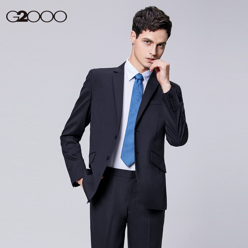 g2000男装商场同款青年友好系列耐磨防皱商务西服套装