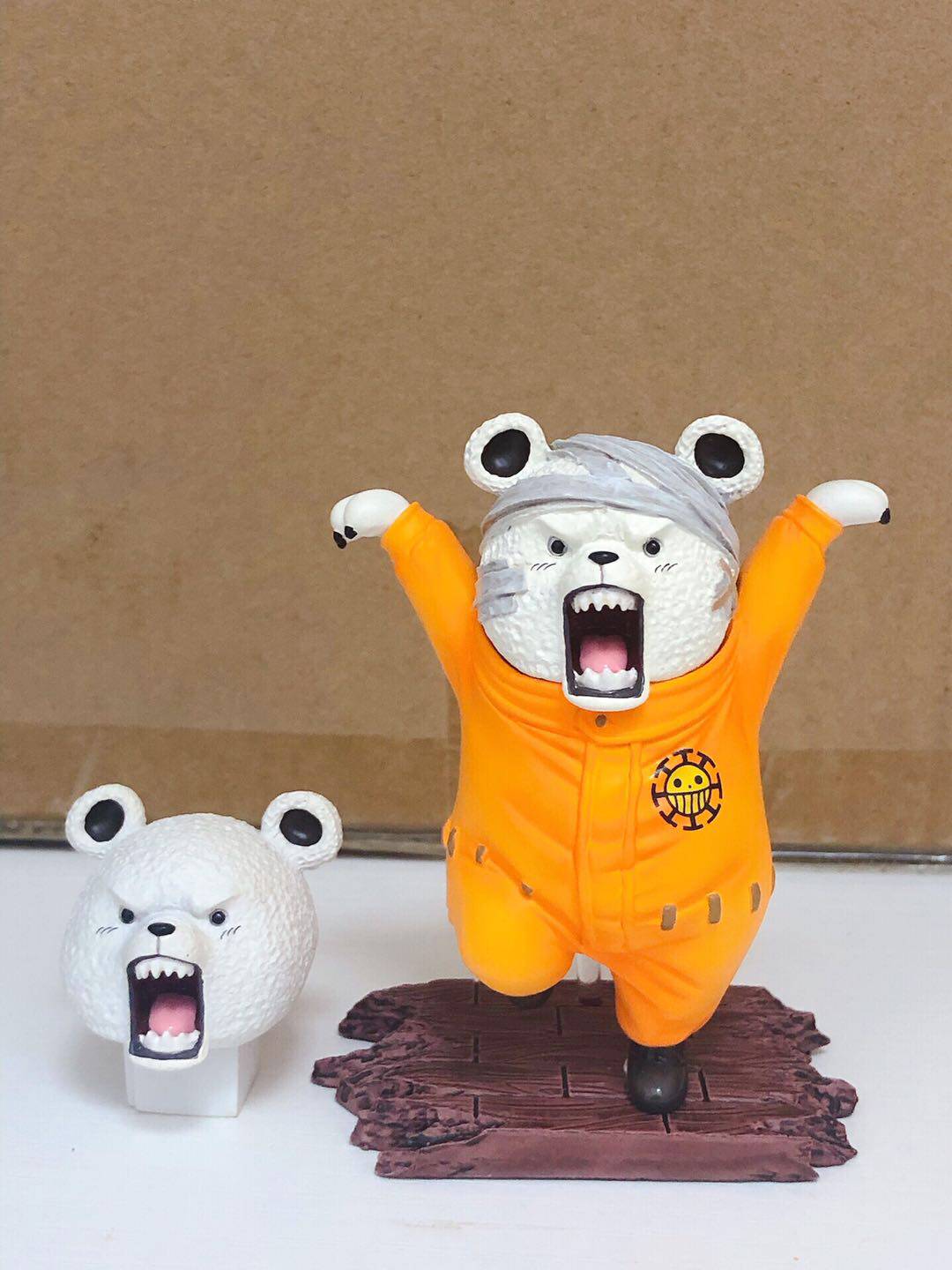 threed私人定制海贼王手办g5功夫贝波熊雕像雕像其他特色工艺品