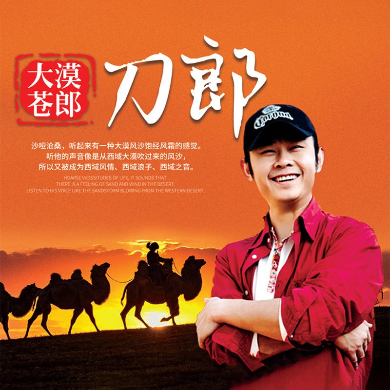 正版刀郎车载cd歌曲专辑红色岁月经典老歌汽车音乐cd