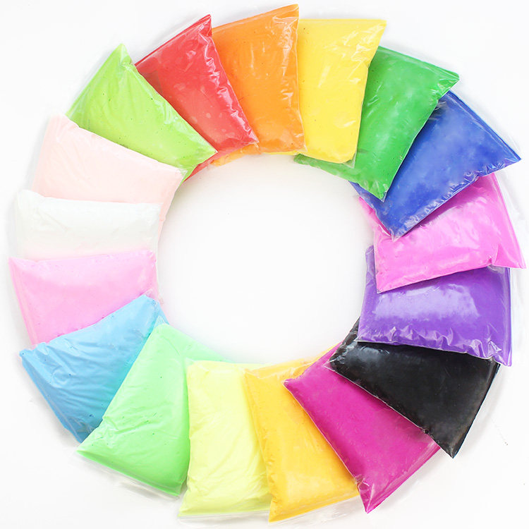 超轻粘土100g500儿童手工课diy材料幼儿园玩具黏土粘土