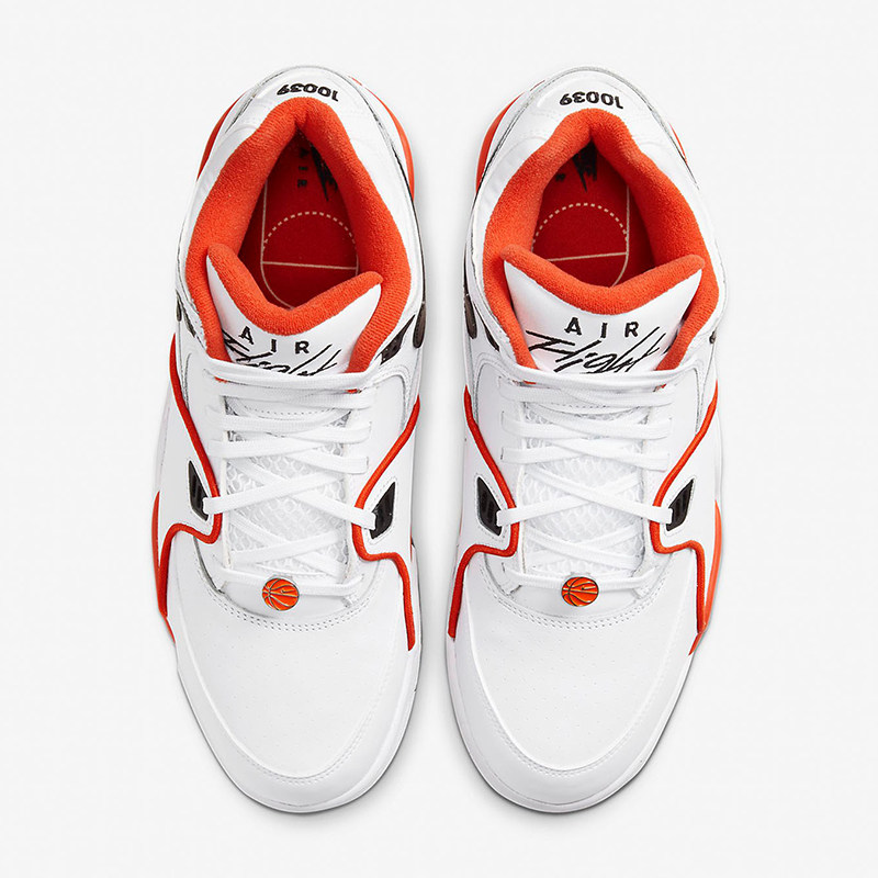 nike耐克airflight洛克公园白黑橙中男篮球鞋篮球鞋