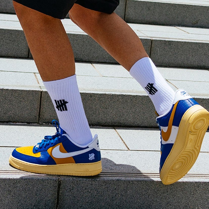 nike耐克af1undefeated蓝黄鳄鱼空军一号休闲鞋dm8462-400运动休闲鞋