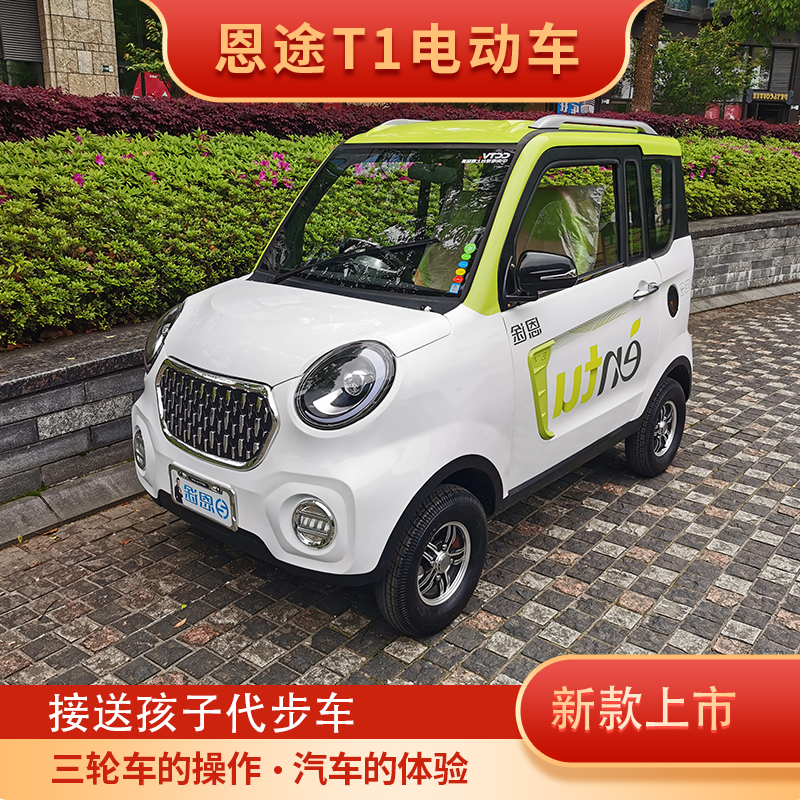 恩途电动四轮t1家用微型女士新款能源汽车电动四轮车