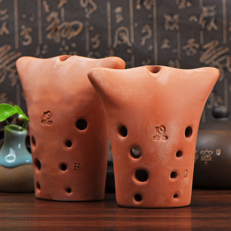 空谷埙专业演奏好吹十孔gfa牛头埙调式齐全还可当茶宠可水洗