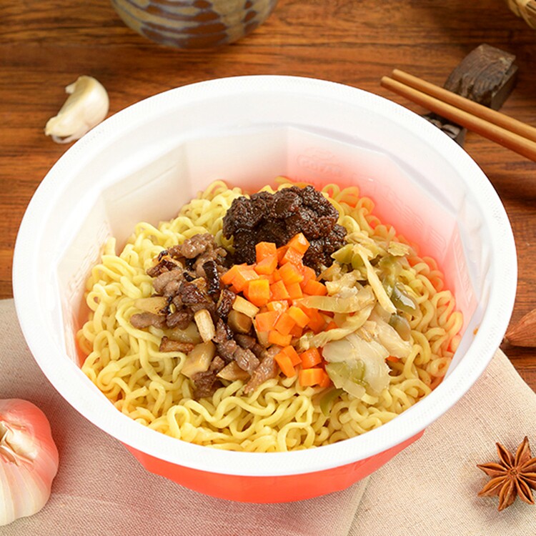 国华龙虾6碗泡面干拌口味麻酱武汉肉蓉香辣冲泡方便面