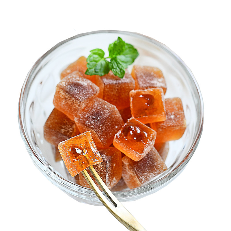 软糖口感爆浆冰糖雪梨零食糖果流心水果糖喜糖软糖