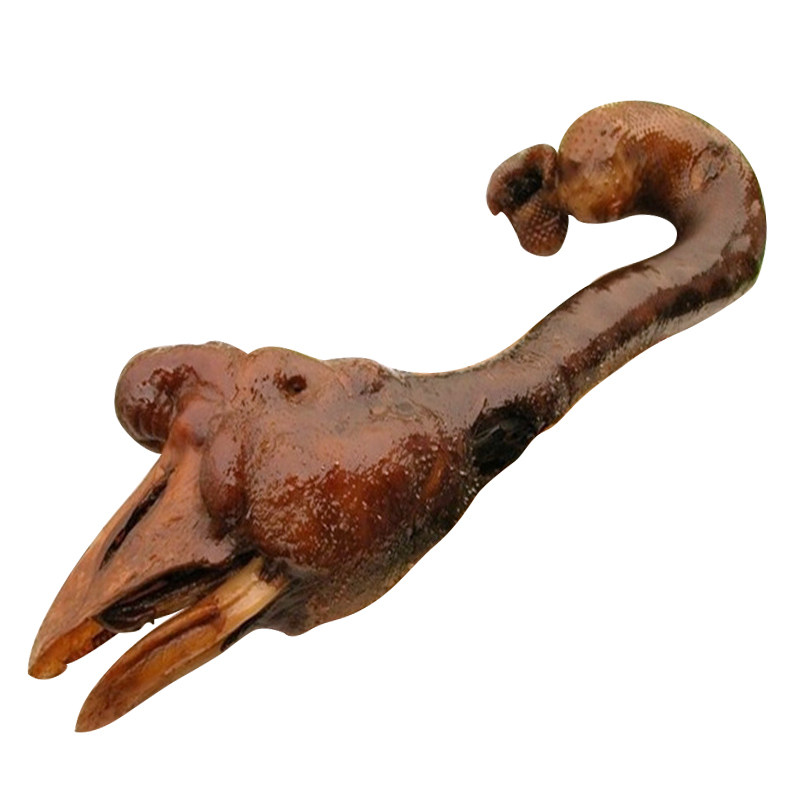 正宗老牌潮汕卤鹅三年上大鹅头老鹅头澄海狮头老鹅大鹅冠连脖3斤