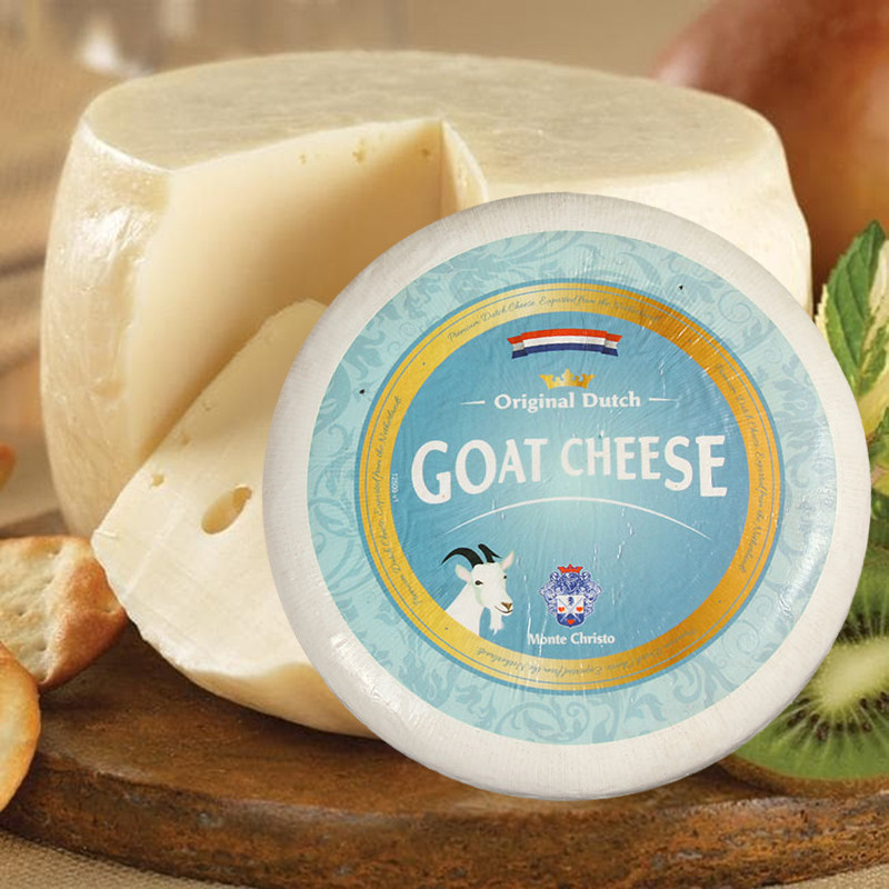 雷萨高达山羊干酪即食红酒奶酪整轮goatcheese奶酪