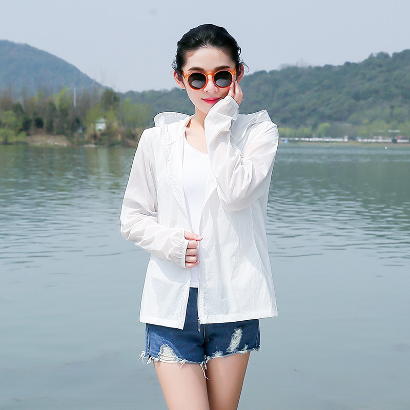 防晒衣女短款外套夏季2020新款韩版宽松大码短外套