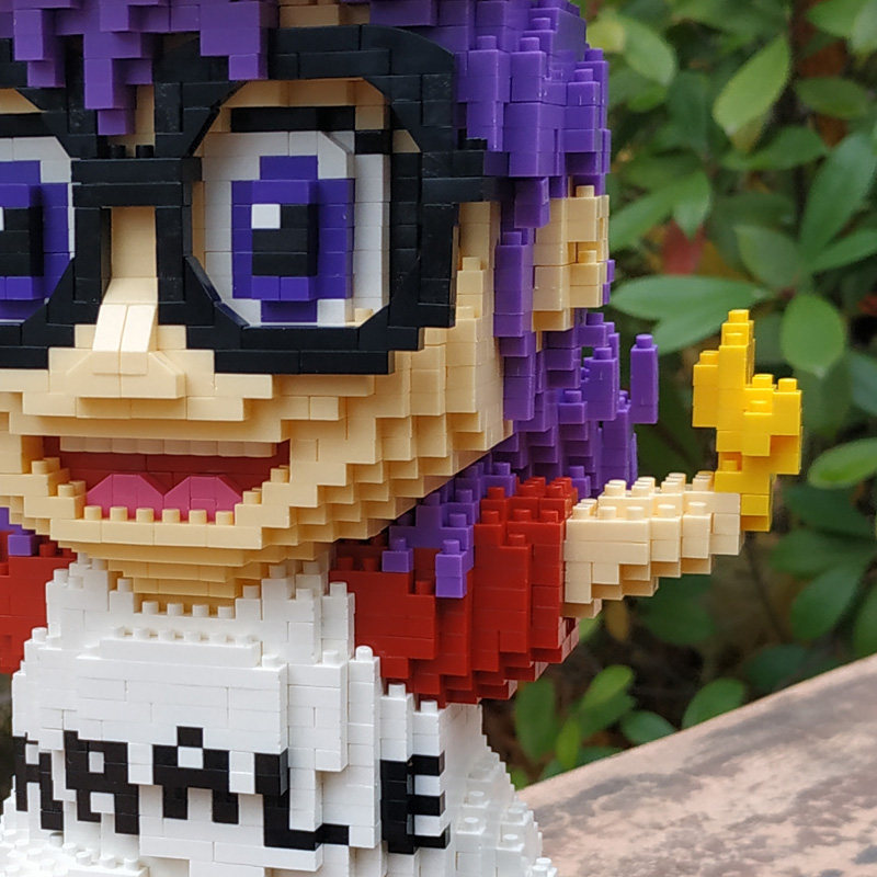 乐高高小颗粒积木阿拉蕾高难度立体拼图模型益智塑料积木