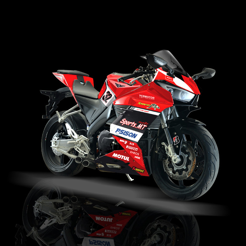 适用y2刀风400摩托车跑车配件刀锋全车外壳后视镜手把开关脚踏