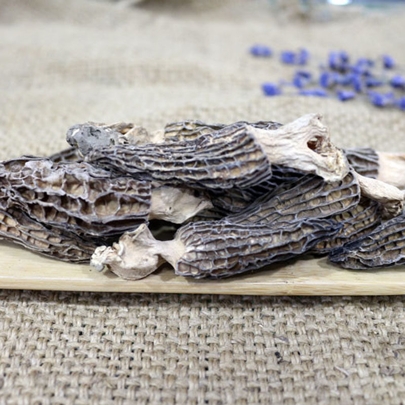 羊肚菌 新疆野生羊肚菌 干货蘑菇 香菇山货 火锅煲汤料 100g 包邮