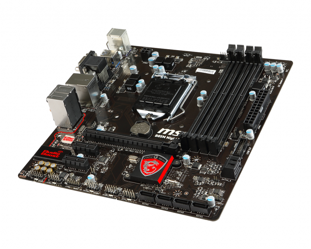 主板msi微星b85mnightelf电竞游戏1150针三代主板