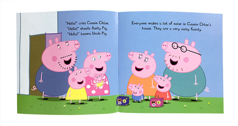 小猪佩奇and英语进口英文版读物启蒙儿童瓢虫baby儿童读物原版书