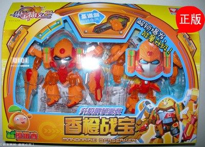战宝正版果宝特攻3代升级解锁系列香橙522321机器人
