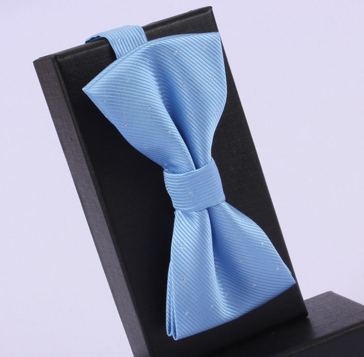 bowtie男士兄弟伴郎礼服浅蓝色天蓝色蝴蝶结领结领结