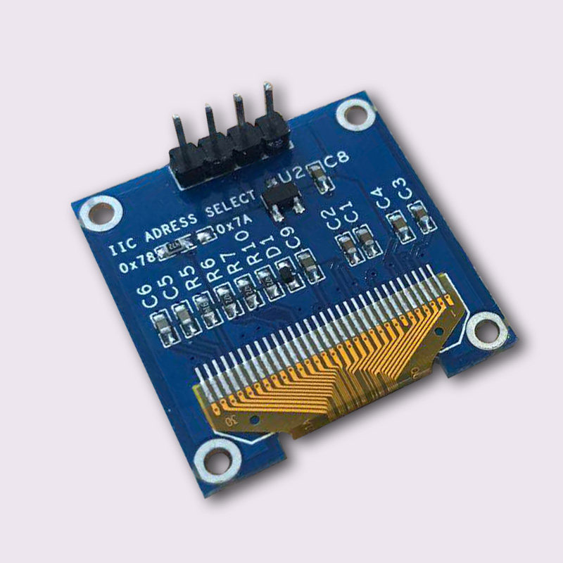 12864模块0.96寸oled显示屏液晶液晶屏屏幕iic接口oled