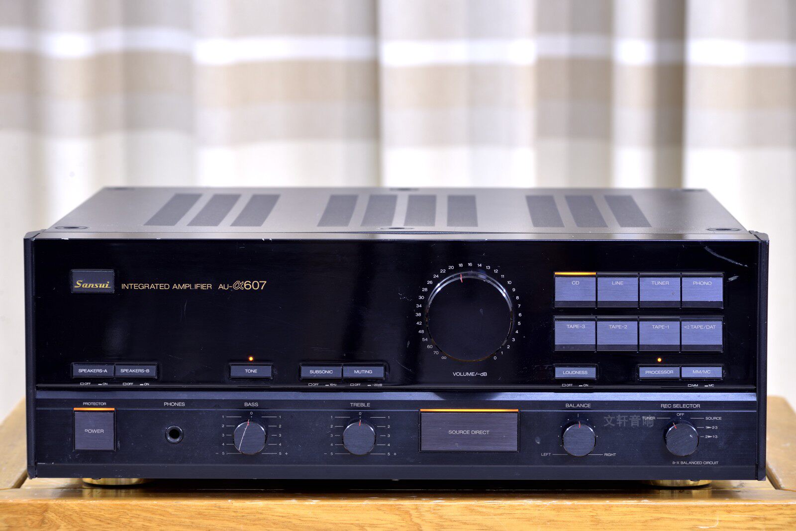 发烧原装进口二手经典sansui山水auhifi功放功放