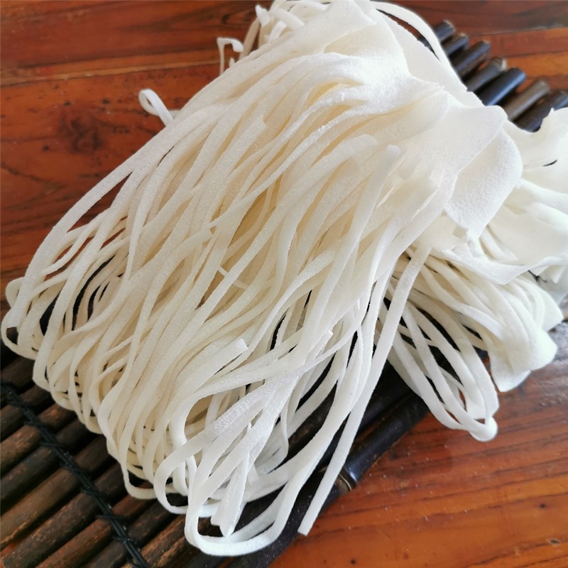 米面安徽无为特产散装手工月子面挂面宽婴儿面条