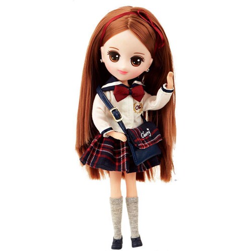 韩国进口cherryschoolgirljuri洋娃娃校服娃娃学生上学娃过家家玩具