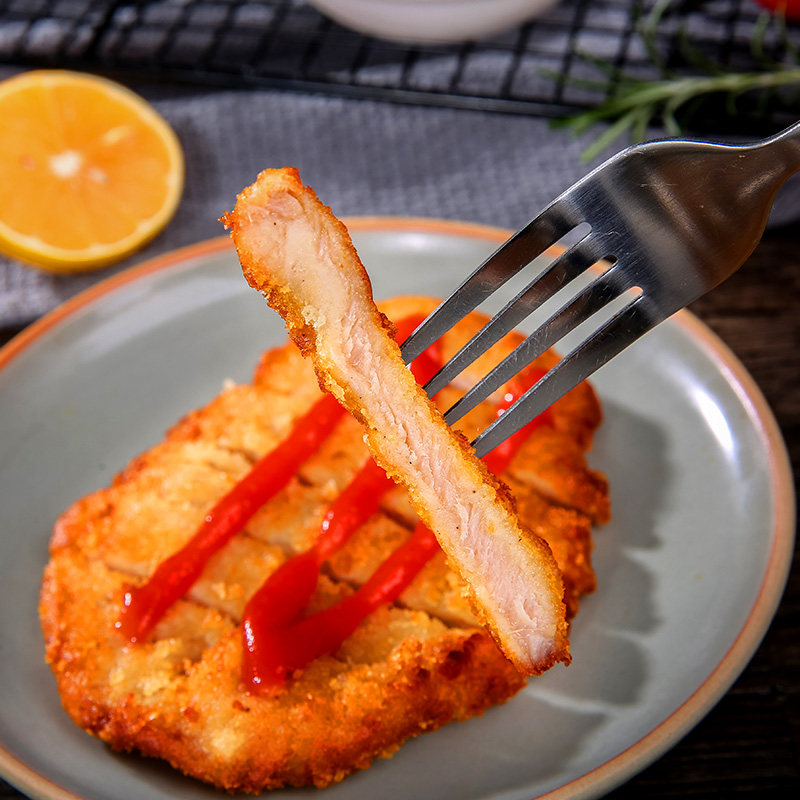 正大脆皮猪排冷冻半成品裹粉油炸汉堡猪肉肉排猪排