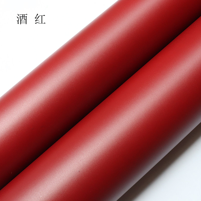 红色即时贴贴贴纸自带背胶防水广告刻字门店软装墙贴