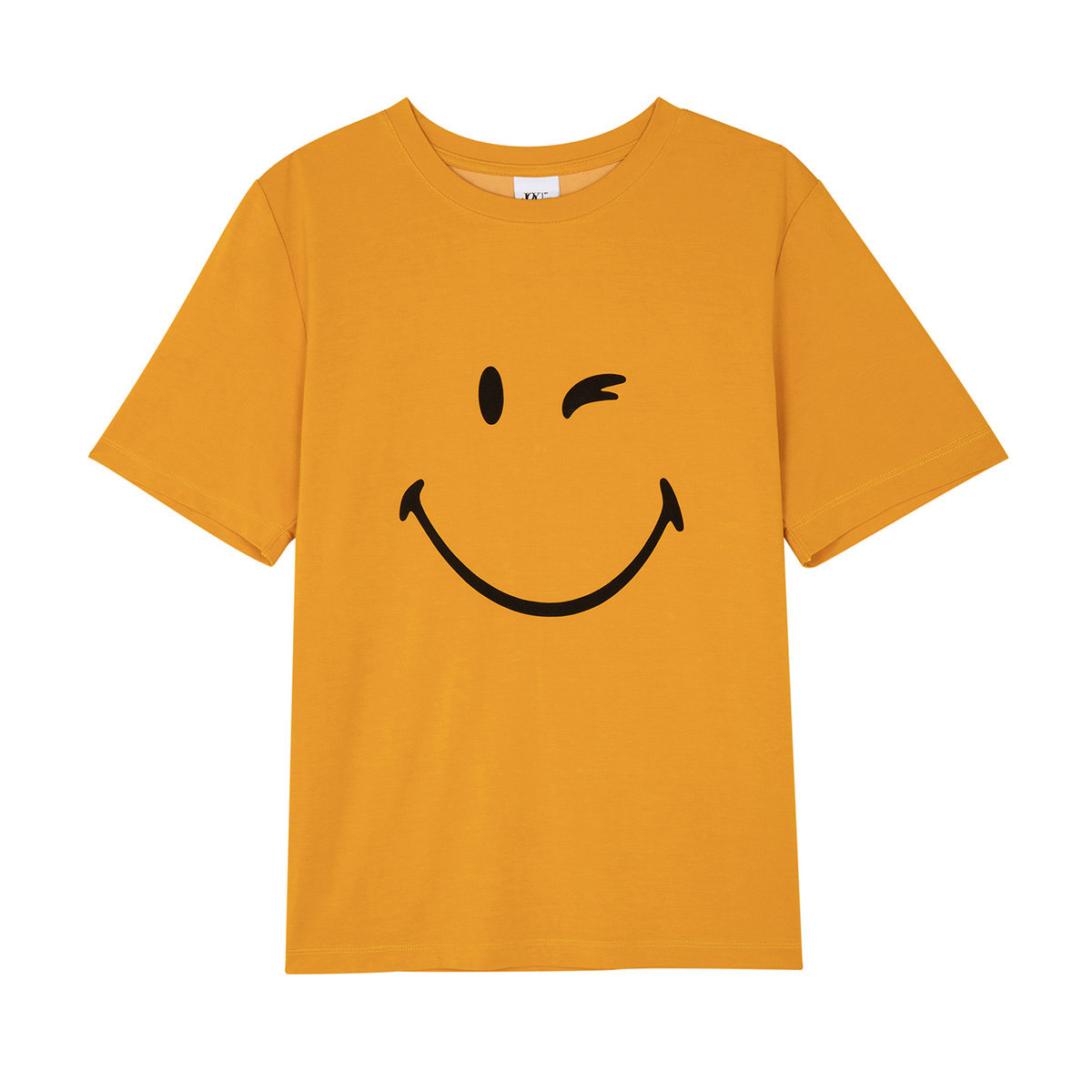 女装短袖圆领印花丝印优可新款smiley夏季lily2021t恤