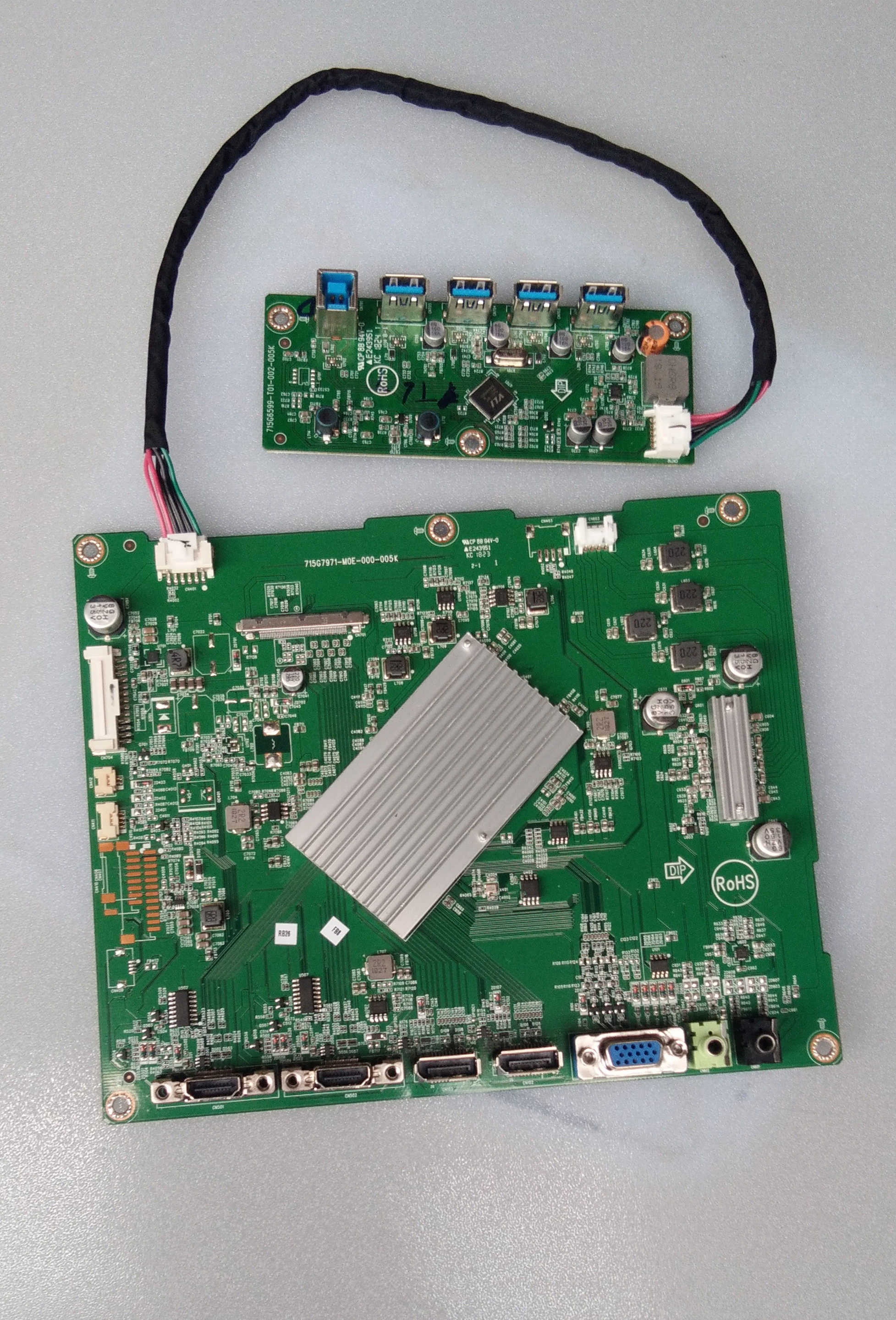 原装43寸飞利浦bdm4350主板715g7971m0e005ktpt430u3排线