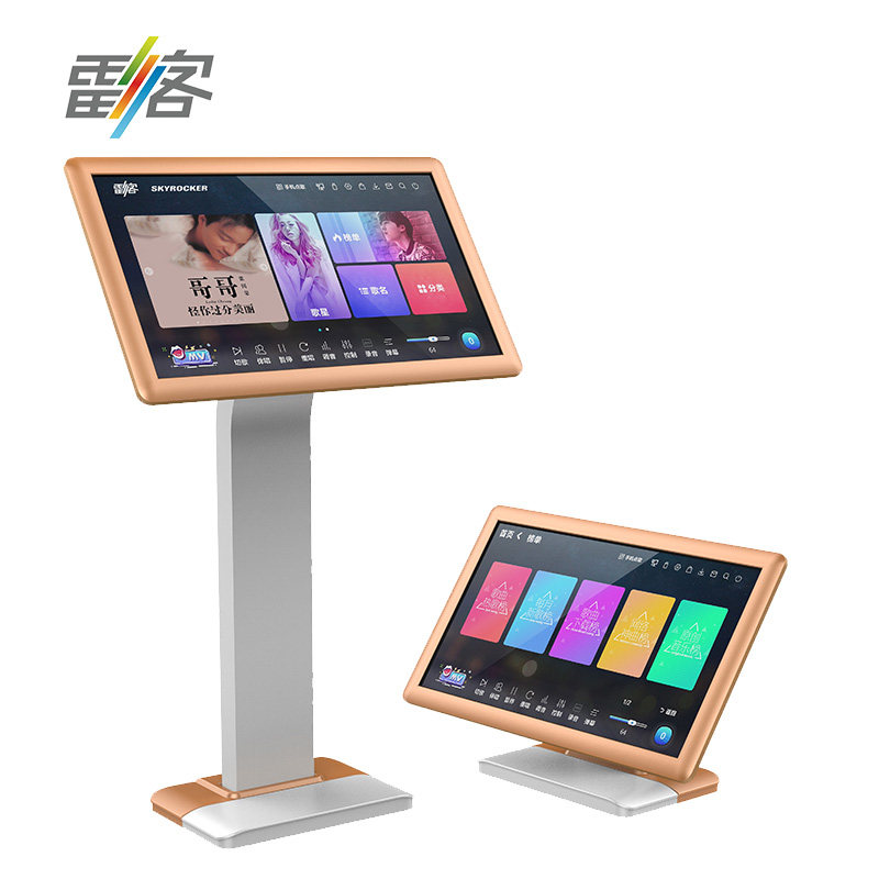 雷客 惊艳note点歌机一体机点歌台雷石点歌机卡拉ok家庭ktv点唱机