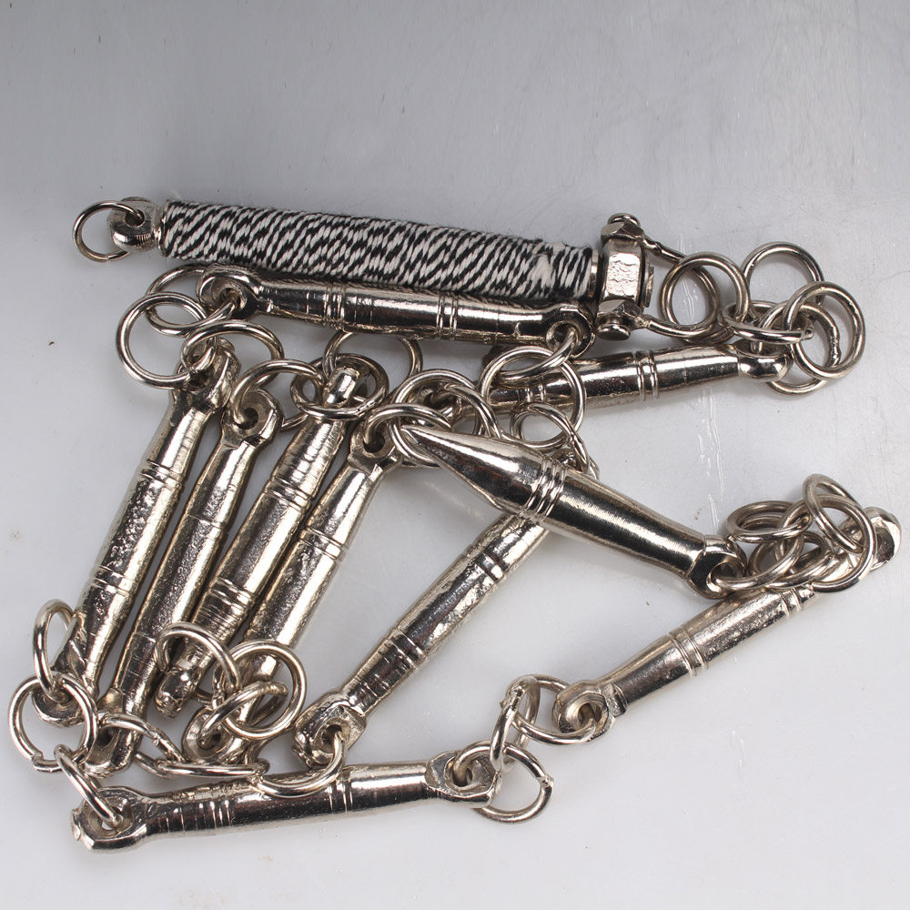 钢鞭成人龙骨麒麟九节鞭子响鞭表演健身实战九节鞭