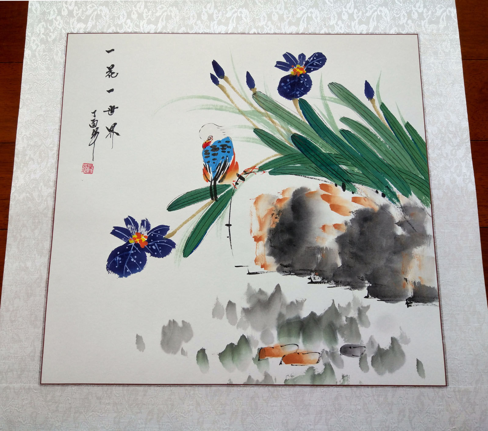 凌云字画国画花鸟水墨画手绘真迹客厅书画作品装裱国画