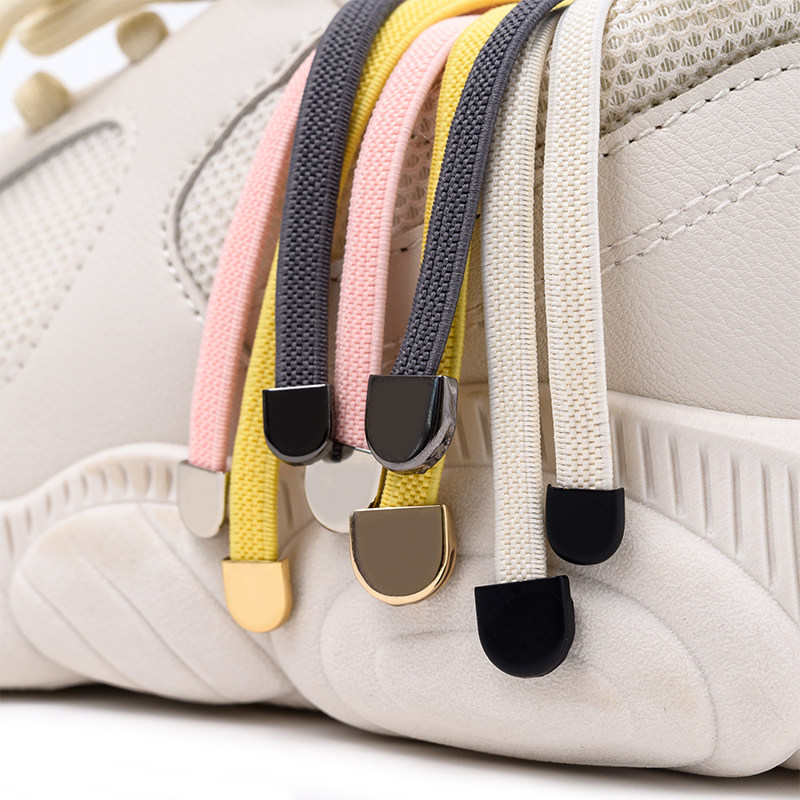 鞋扣懒人鞋带带头免系男女儿童松紧带弹力按压鞋扣