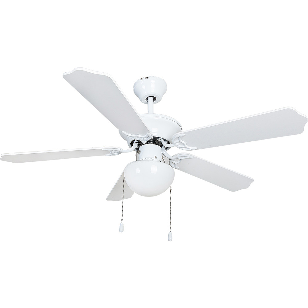 舒乐客厅包安装风扇安全静音卧室餐厅五扇叶单灯吊扇