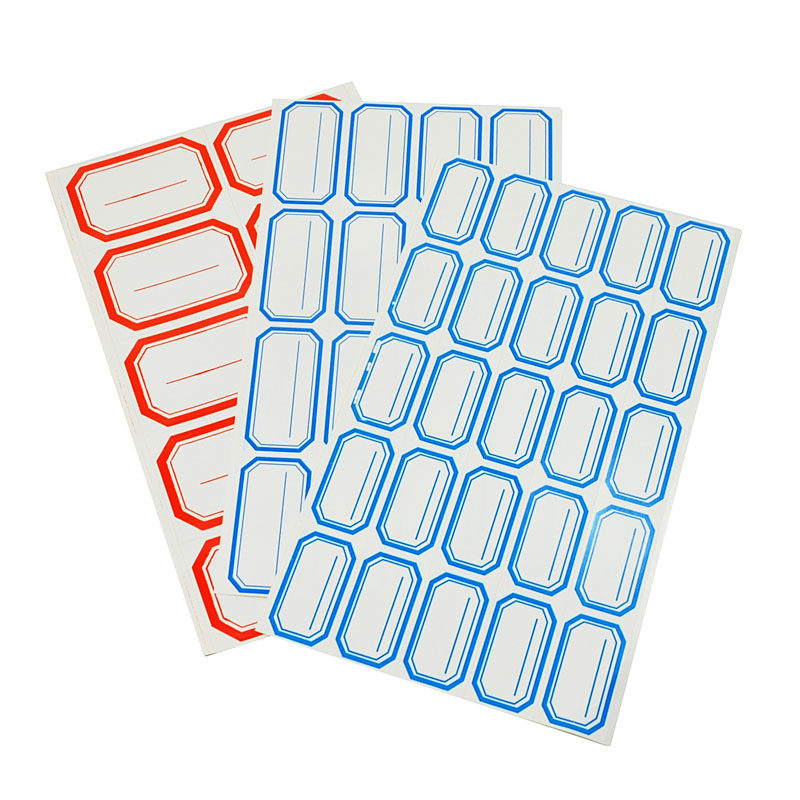 标签办公用品不干胶自粘标记分类贴纸规格48张不干胶标签