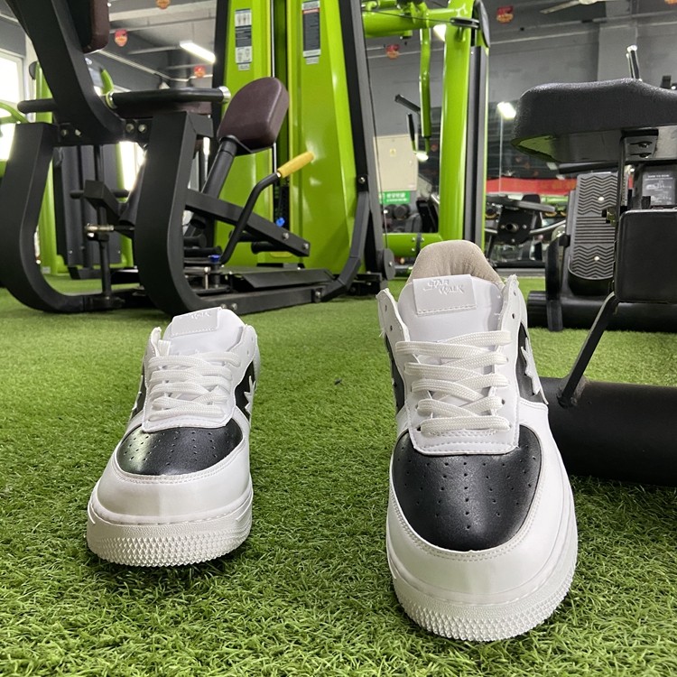 starwalk流星黑白黑白熊熊猫奥利利奥男女休闲滑板休闲板鞋