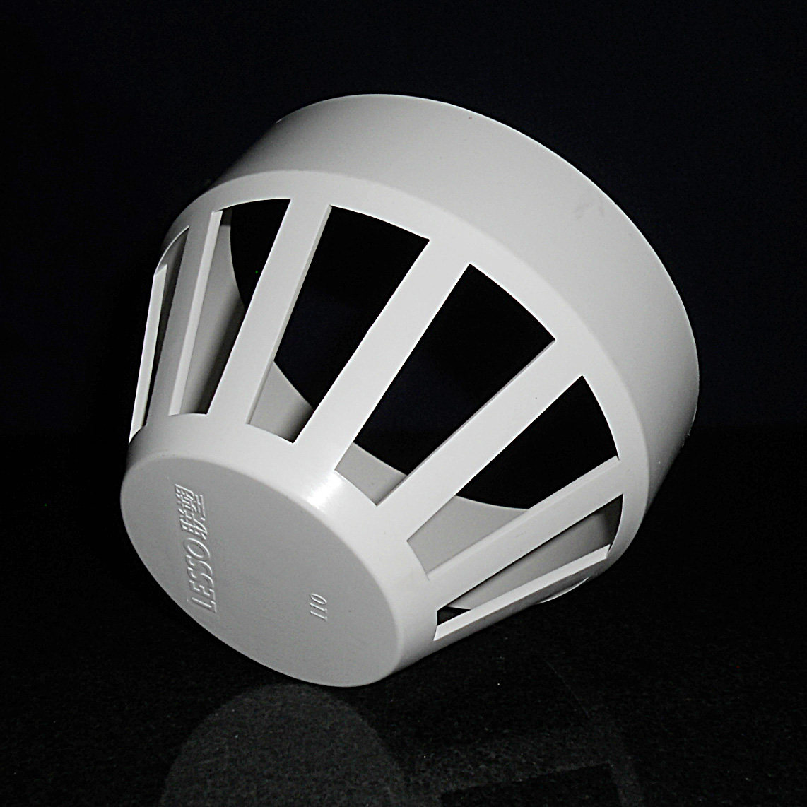 联塑管道pvc-u 50 75 110 160 排污下雨水管材透气帽 排气孔帽