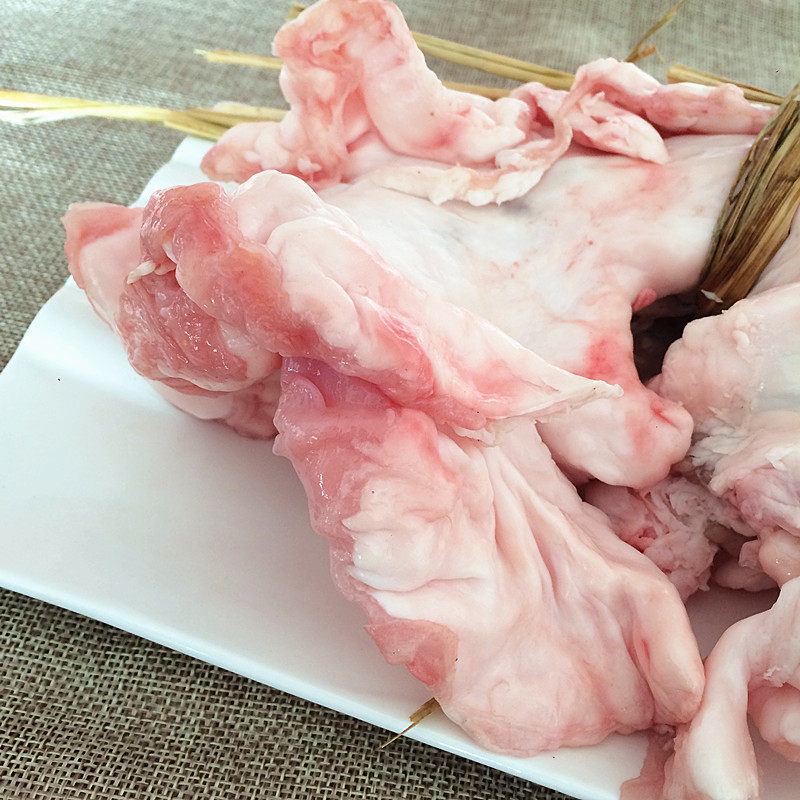 新鲜猪水鸡冠农家猪油荤油可炸梭子油滋5斤其它干货