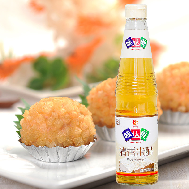 和味达美清香米醋点蘸凉拌泡蒜大米酿造食用醋制品