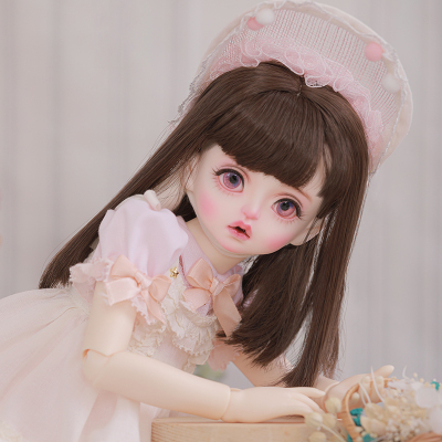 bjd4分女娃娃 reve 瑞芙 nya  高级树脂人偶 sd关节玩偶 纯手工艺